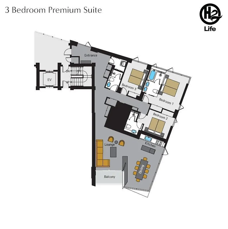 Aspect Luxury Apartments By H2 Life Kutchan
